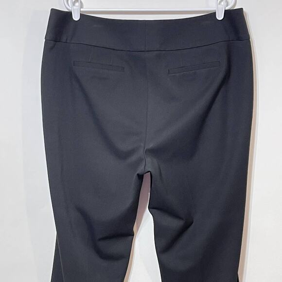Halogen Pants Womens Plus 16W Black Straight Leg Stretchy Chino Trousers 40x33 - Picture 8 of 10